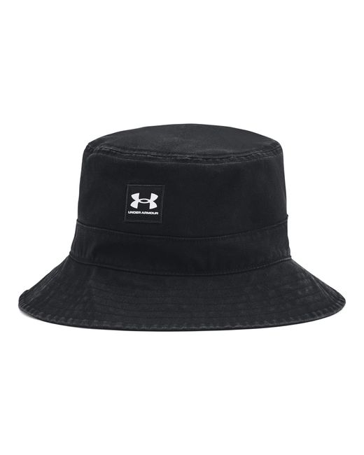 Under Armour Black Ua Essential Bucket Hat for men