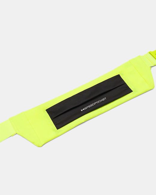 Under Armour Yellow Velociti Run Belt High Vis High Vis