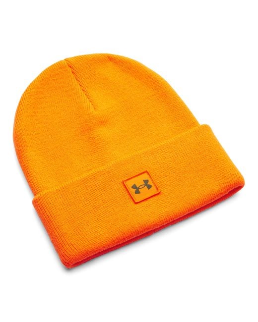 Under Armour Orange Halftime Cuff Beanie Squad Expedition