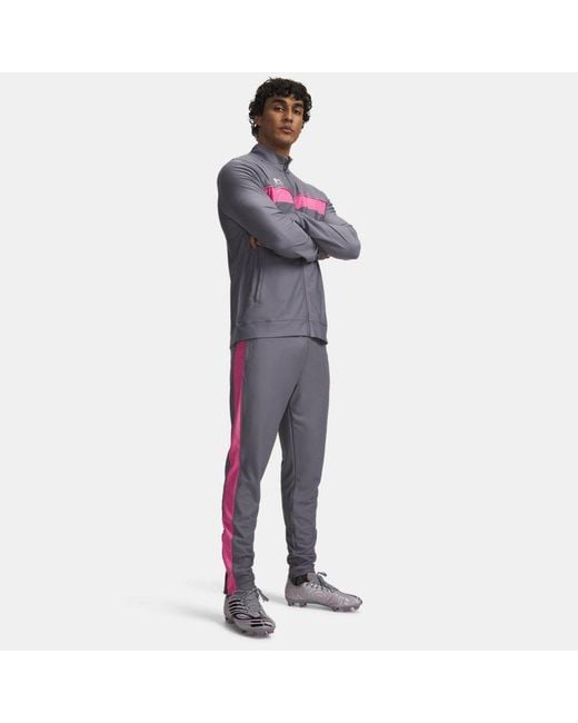 Under Armour Gray Challenger Tracksuit Titan Frenzy for men