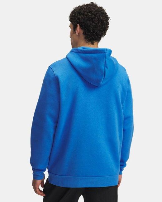 Felpa Con Cappuccio Icon Fleece Full-Zip Da Uomo Atlantis Atlantis di Under Armour in Blue da Uomo