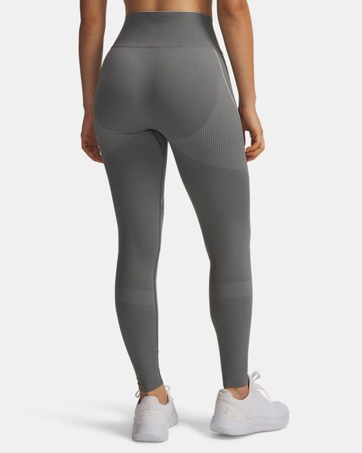 Under Armour Green Vanish Seamless Leggings Clay Titanium Titanium