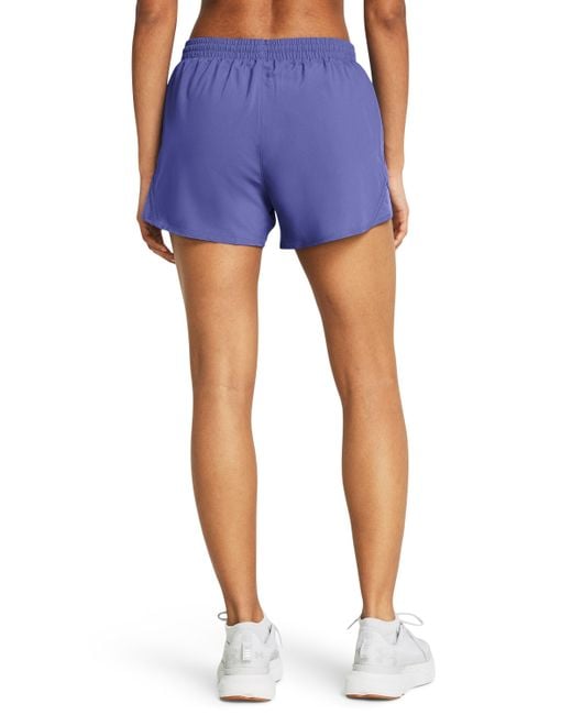 Shorts fly by 2-in-1 di Under Armour in Blue
