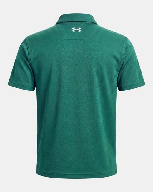 Under Armour Green Tee To Pique Polo Campus Ivy for men