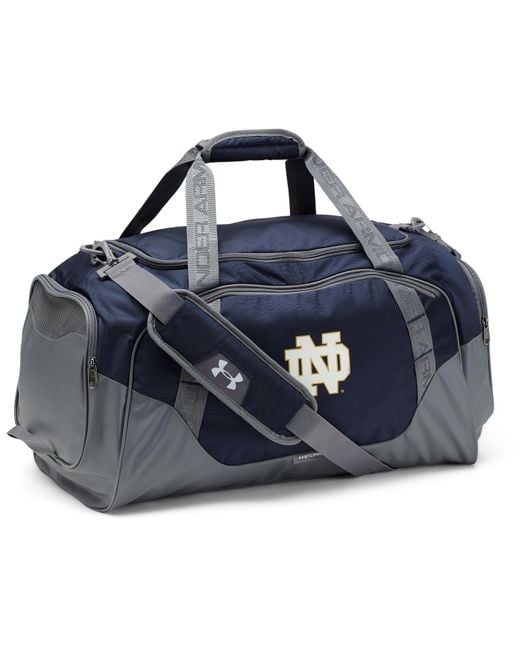 Under Armour Blue Notre Dame Ua Undeniable 3.0 Medium Duffle Bag for men