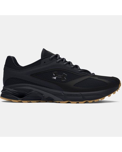 Under Armour Black Apparition Schuhe, Ultimate Metallisch