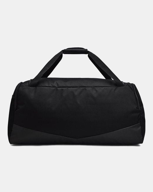 Under Armour Black Undeniable 5.0 Large Duffle Bag Metallic