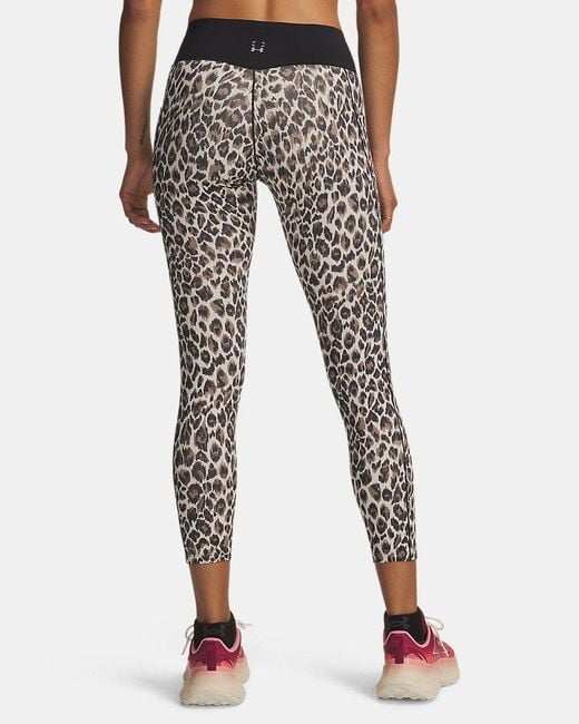 Under Armour Black Hb Run Tights Summit Reflective