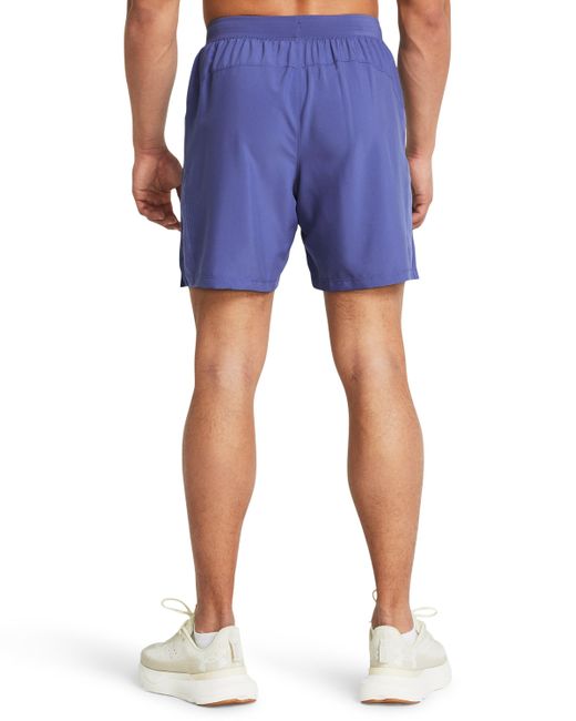 Under Armour Black Launch Unlined 7" Shorts for men