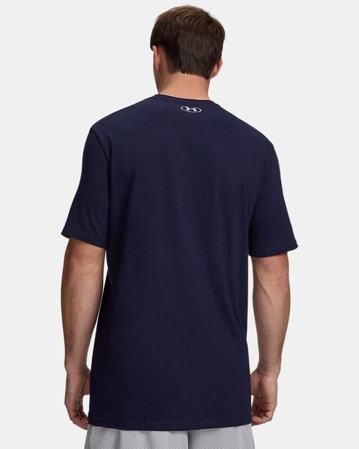 Under Armour Blue Foundation T-shirt for men