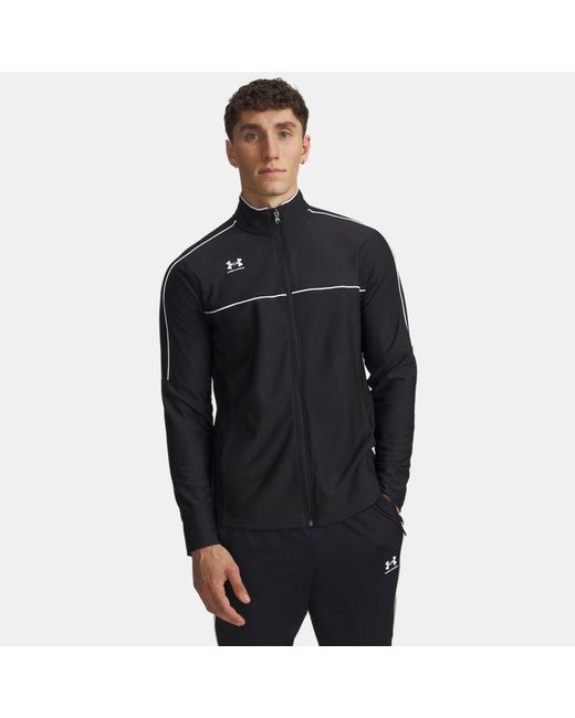 Under Armour Black Challenger Track Jacket for men