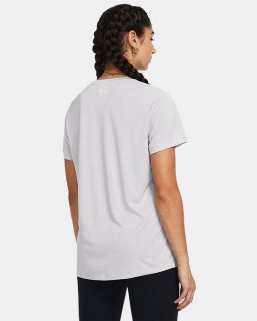 Under Armour White Tech Twist
Kurzarm-Oberteil Für Damen Halo Weiß