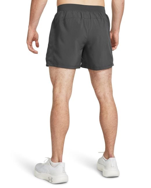 Under Armour Blue Launch Unlined 5" Shorts for men
