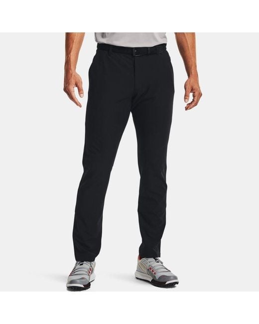 Pantalón Ajustado Drive Para Hombre Acero Medium Heather Halo Gris Under Armour de hombre de color Black