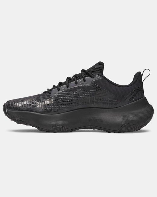 Under Armour Black Ua Pulse Sportstyle Shoes for men