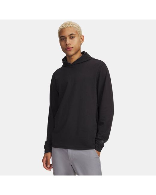 Under Armour Black Drive Lightweight Hoodie Castlerock for men