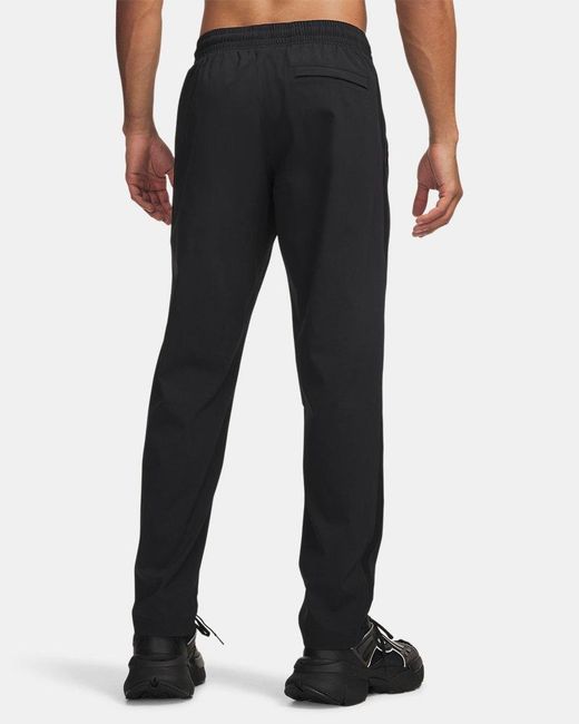 Under Armour Black Ua Unstoppable Airvent Tapered Pants for men