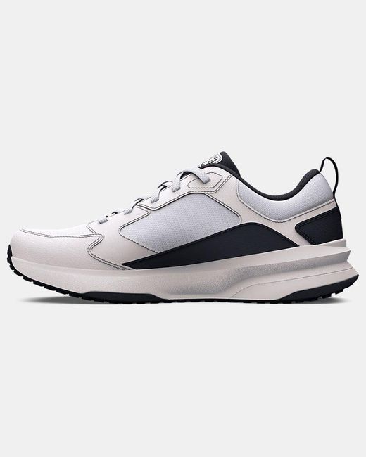 Under Armour White Charged Edge Training Shoes for men