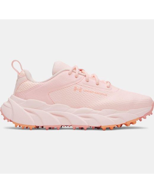 Under Armour Pink Halo Hybrid 'Golf Trip' Golf Shoes Beta Tint Beta Tint Posh