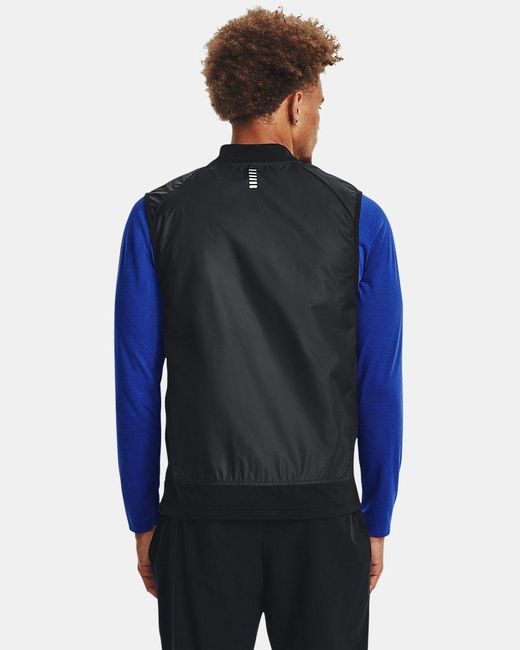 Chaleco Launch Insulated Para Hombre Reflectante Under Armour de hombre de color Blue