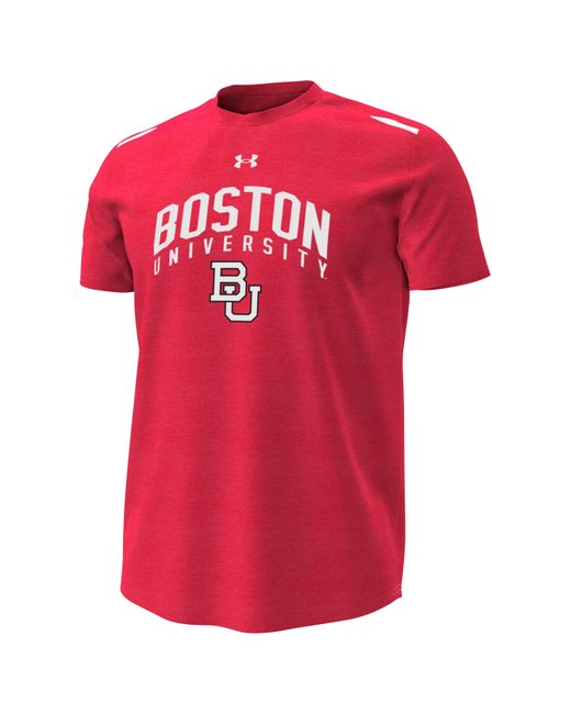 Under Armour Red Ua All Day Gameday Collegiate Short Sleeve for men