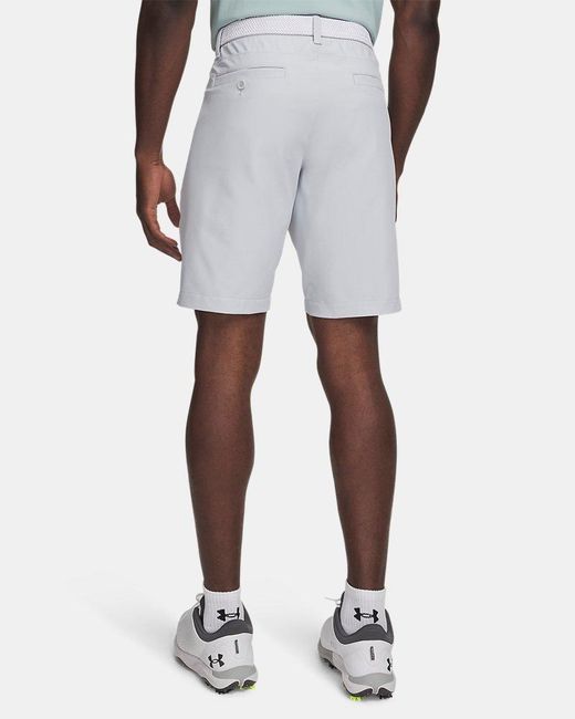 Under Armour White Drive Tapered Shorts Halo Halo for men