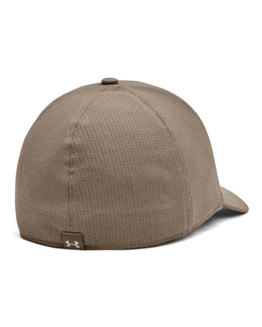 Under Armour Brown Armourvent Stretch Fit Cap for men