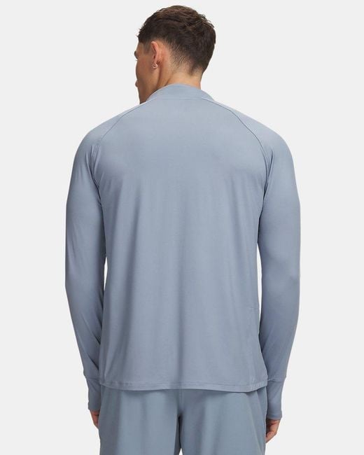 Under Armour Blue Velociti ½ Zip Wind Reflective for men