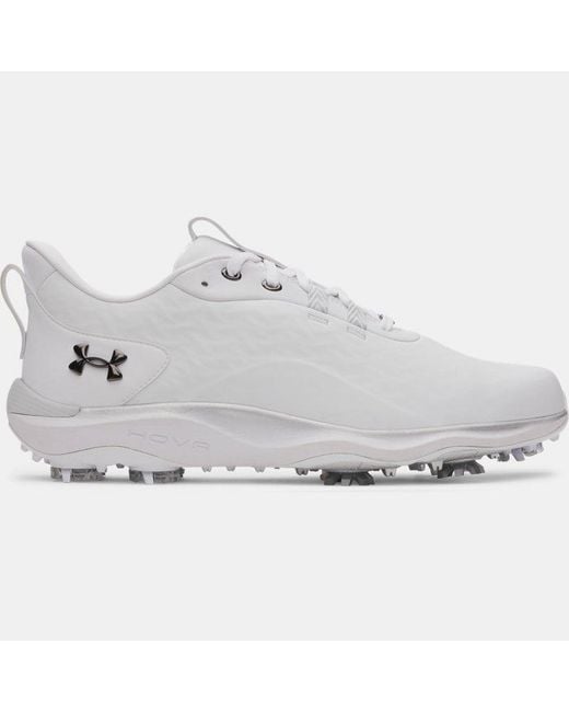 Scarpe Da Golf Drive Pro Clone Da Uomo Metallico Gun Metal di Under Armour in White da Uomo