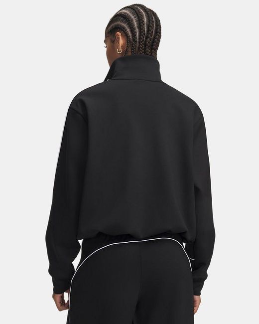Under Armour Black Ua Knit Track Jacket