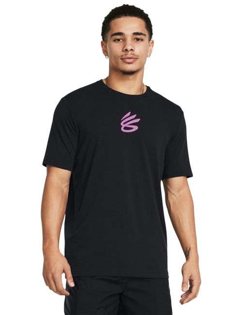 Under Armour Black Curry Girl Dad T-shirt for men