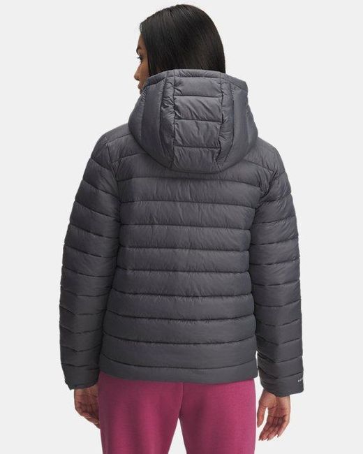 Under Armour Sportswear Insulate Damesjack Castlerock Wit in het Purple