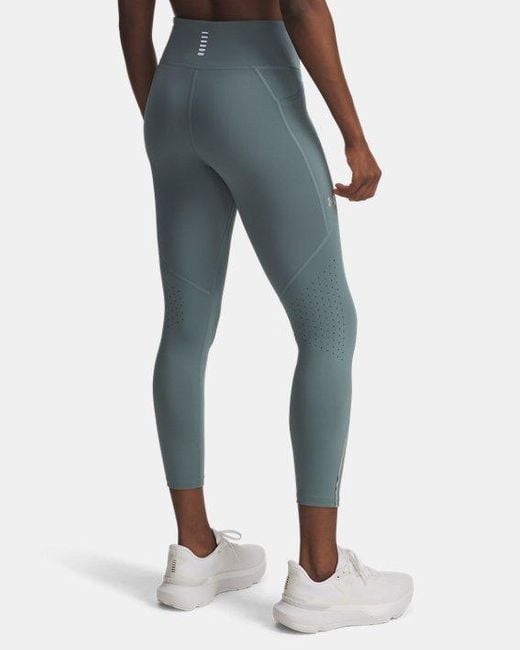 Legging Longueur Cheville Launch Pour Femme Jasper Réfléchissant Under Armour en coloris Blue