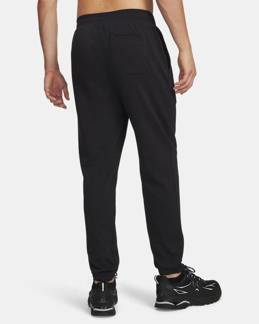 Under Armour Black Ua Rival Lightweight Graphic joggers for men