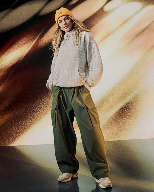 Felpa Con Cappuccio Unstoppable Fleece Textured Da Donna Summit Summit di Under Armour in Gray