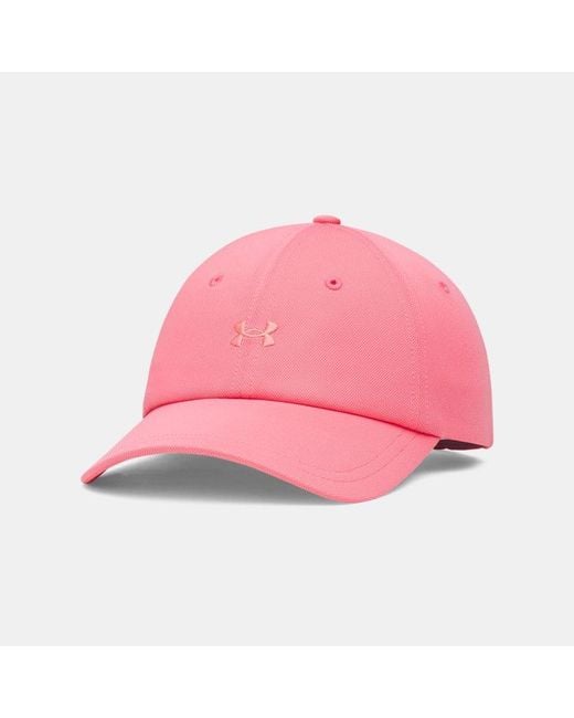 Under Armour Pink Blitzing Low Adjustable Hat Bittersweet Posh