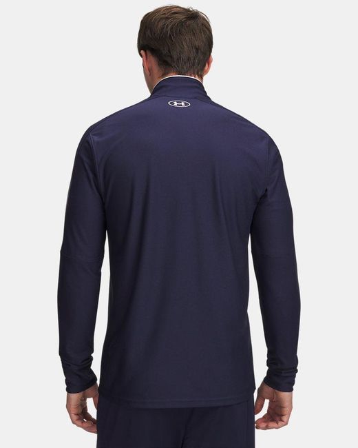 Under Armour Blue Challenger Track Jacket Midnight for men