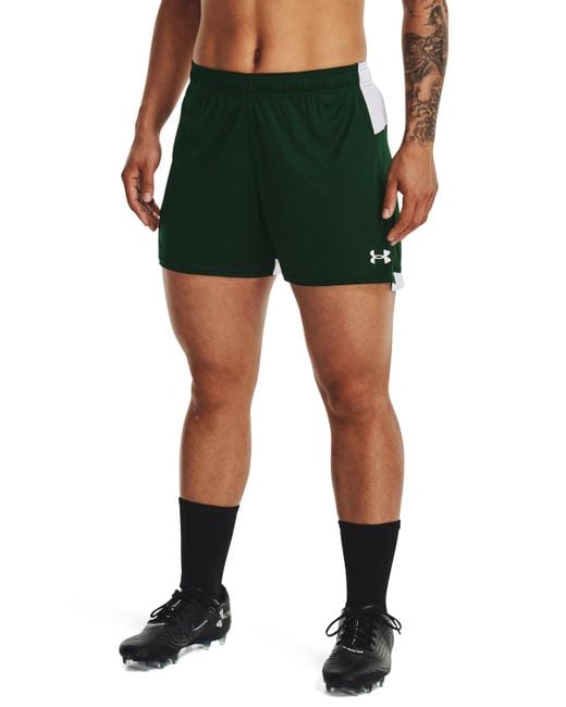 Under Armour Green Ua Maquina 3.0 4.5" Shorts