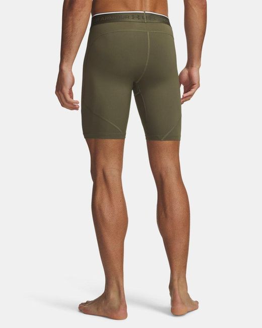Under Armour Green Heatgear® Elite Long Shorts for men