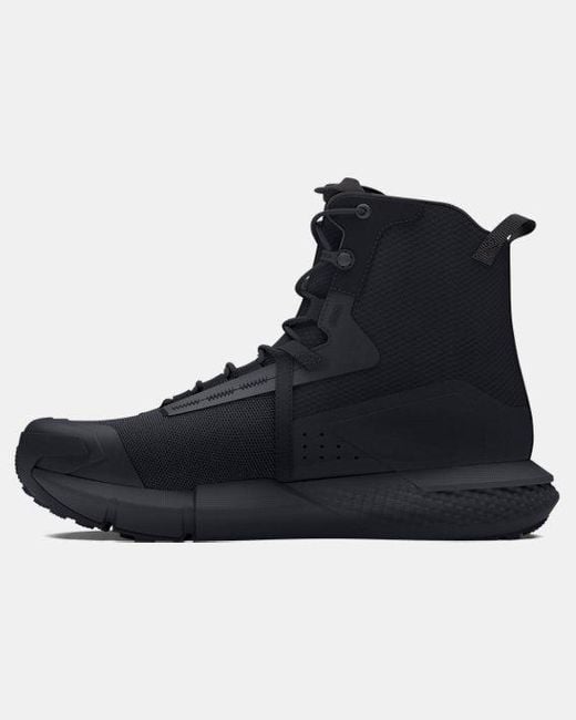 Under Armour Black Valsetz Tactical Boots Jet