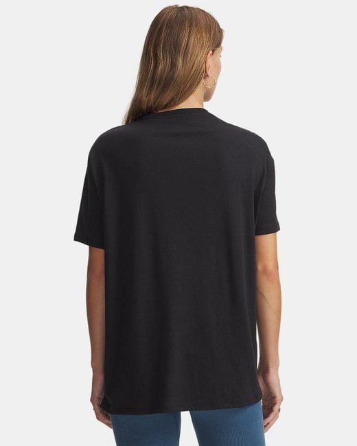 Under Armour Black Varsity Oversized T-Shirt