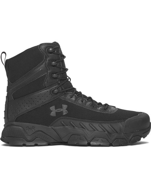 Under Armour Synthetic Men's Ua Valsetz 2.0 Wide Tactical Boots in Black  /Black (Black) for Men | Lyst
