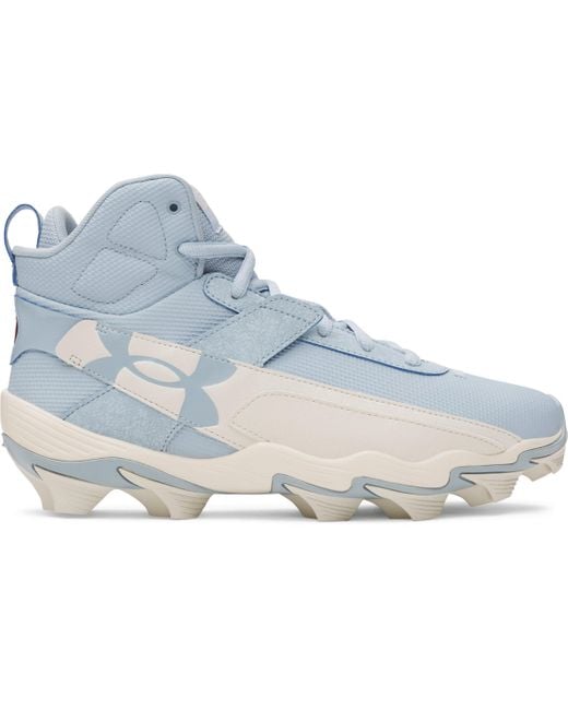 Under Armour Blue Ua Harper 10 Rm Baseball Cleats for men