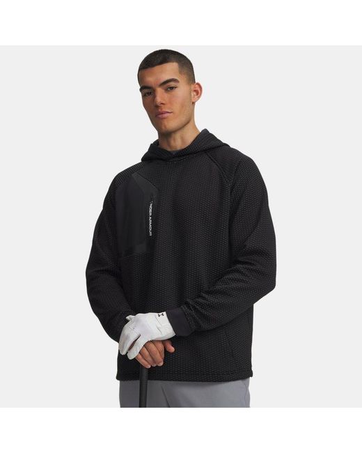 Under Armour Black Drive Pro Hybrid Hoodie for men