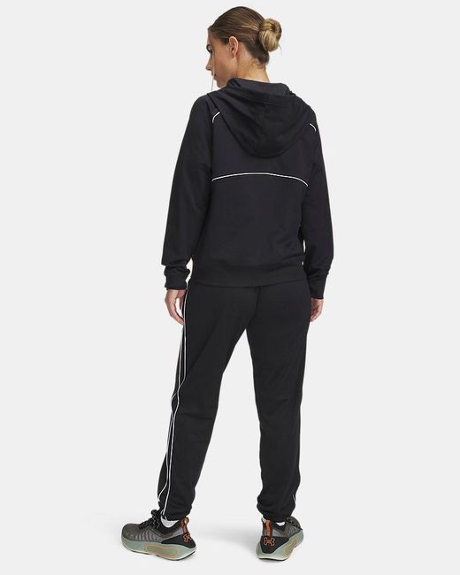 Survêtement Rival En Tricot Pour Femme Blanc Blanc Under Armour en coloris Black