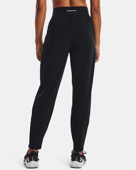 Under Armour Blue Outrun The Storm Pants Jet Reflective