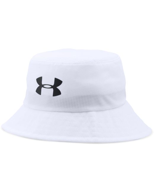 Under Armour White Men's Ua Storm Golf Bucket Hat for men