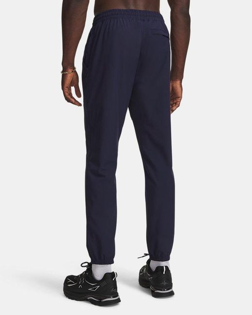 Under Armour Blue Vibe Woven Joggers Midnight for men