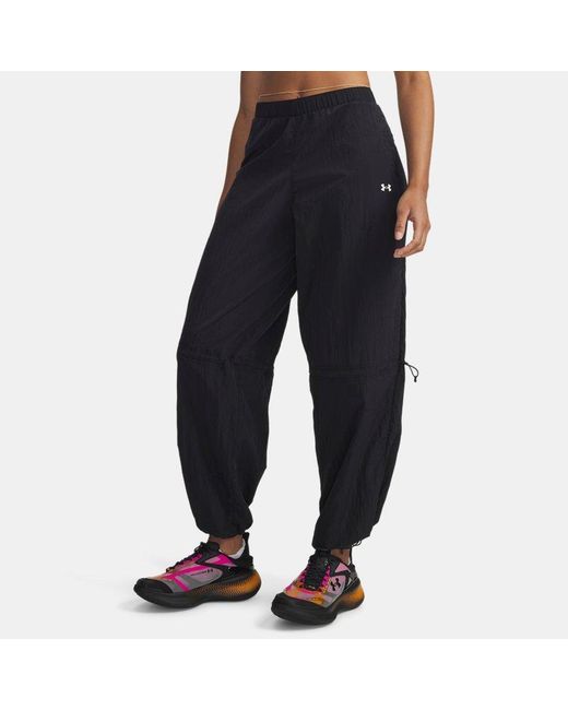 Under Armour Blue Rival Woven Bungee Pants