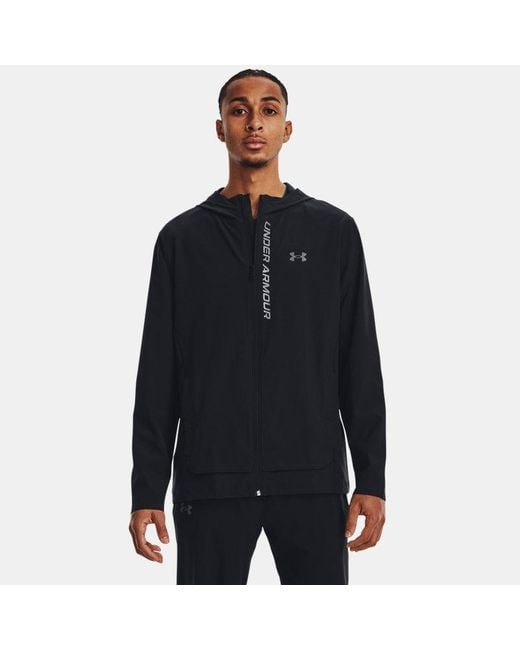 Under Armour Blue Ua Outrun The Storm Jacket for men